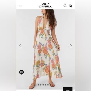 Brand new with tags! O’Neill halter dress. Size medium